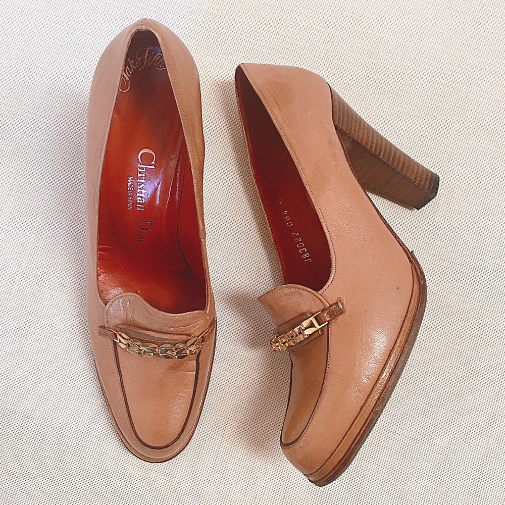 VINTAGE DIOR heels ‘life of the office party’